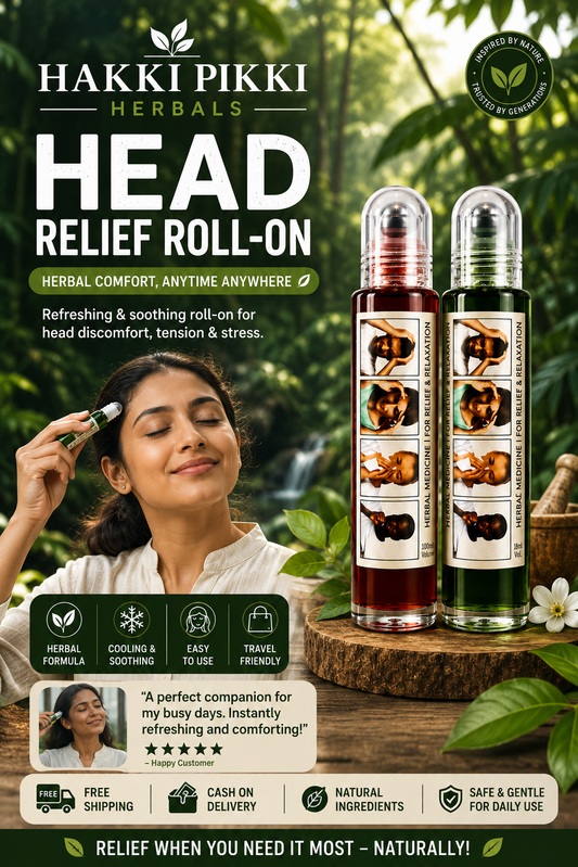 HAKKI PIKKI MIGRAINE CARE COOLING HAED RELIF ROLL